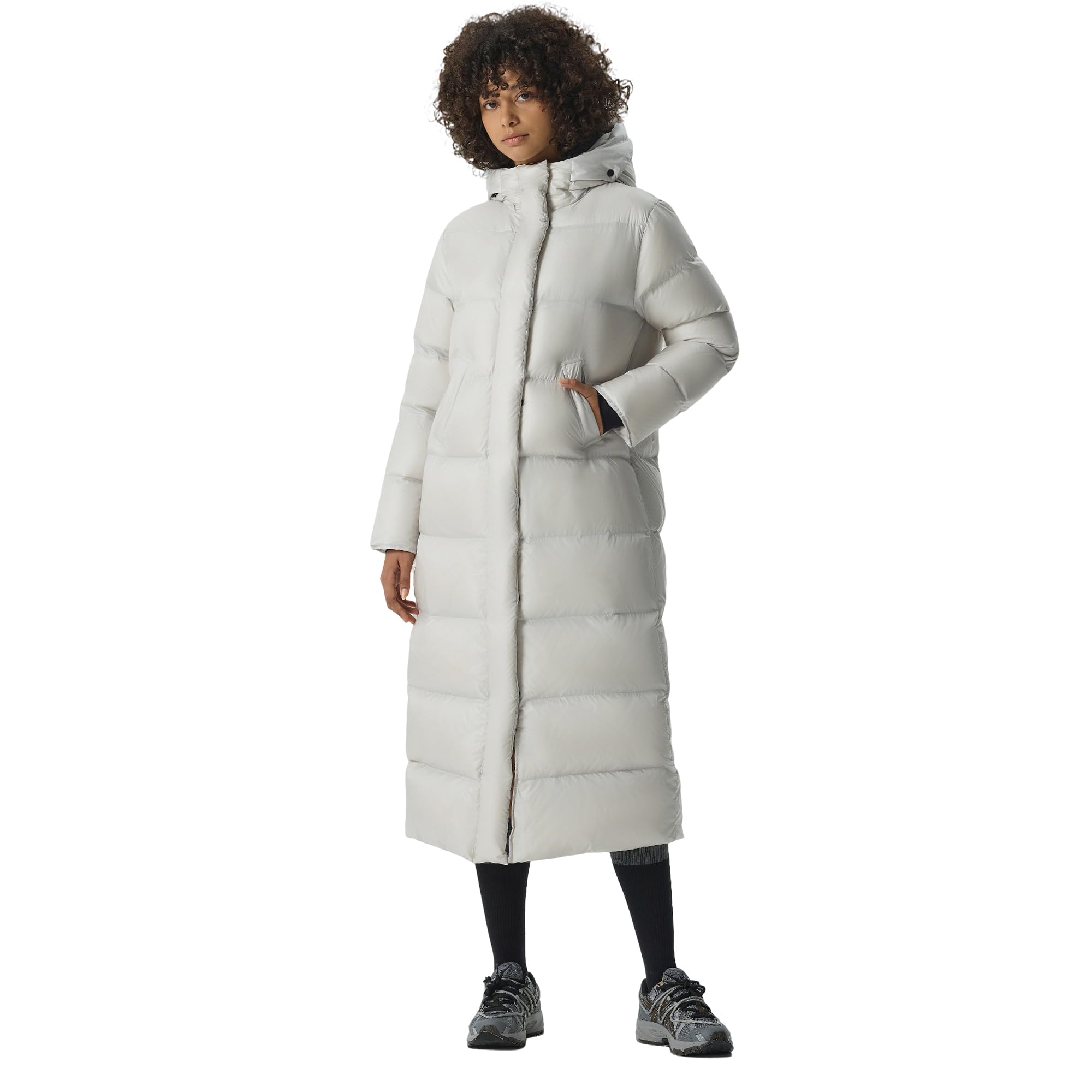 Fitouch Women's Waukee Long Down Coat Parka Jacket | 750+ Fill Power | Full-Length